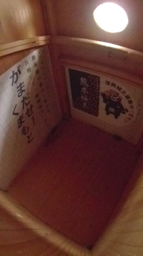 �����̒�œ~�����Ă��鐶���c�����n�`�̎ʐ^